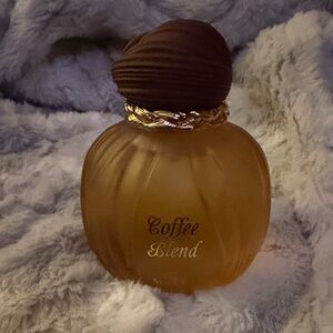 Coffee Blend Perfume with Gold Accents